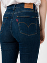 Levi's® Modré dámské straight fit džíny Levi's®