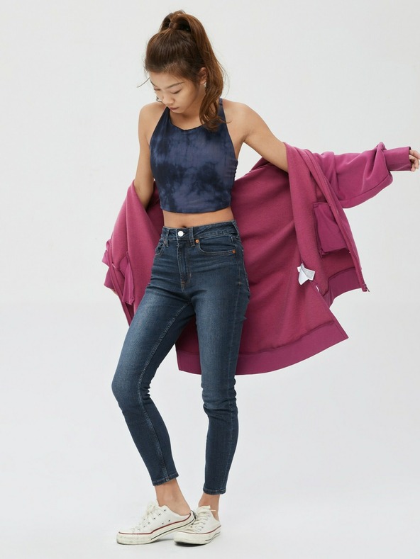 GAP Džíny High Rise Universal Legging Washwell GAP