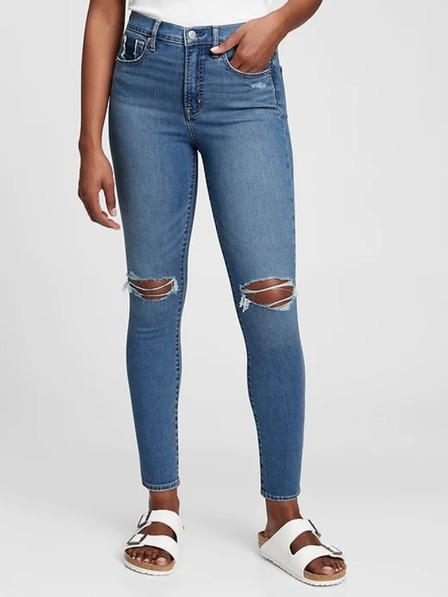GAP Džíny skinny High Rise True GAP