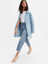 Levi's® Modré dámské zkrácené mom fit džíny Levi's®