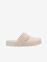 Melissa Béžové dámské pantofle Melissa Cozy Clog