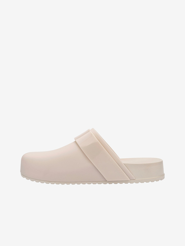 Melissa Béžové dámské pantofle Melissa Cozy Clog