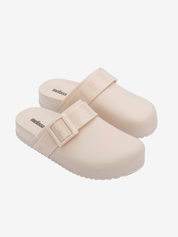 Melissa Béžové dámské pantofle Melissa Cozy Clog