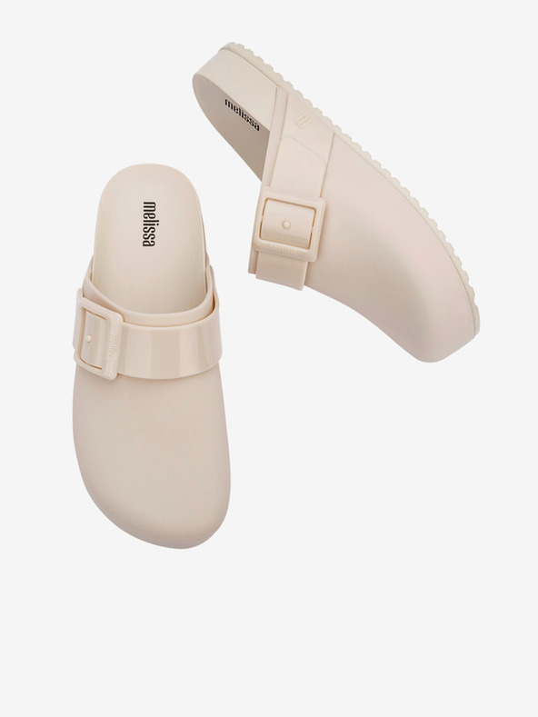 Melissa Béžové dámské pantofle Melissa Cozy Clog