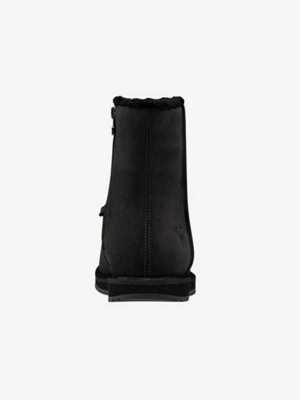 Helly Hansen Černé dámské kožené kotníkové zimní boty HELLY HANSEN Annabelle