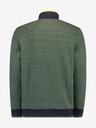 O'Neill Zelená pánská mikina na zip O'Neill 2-Knit
