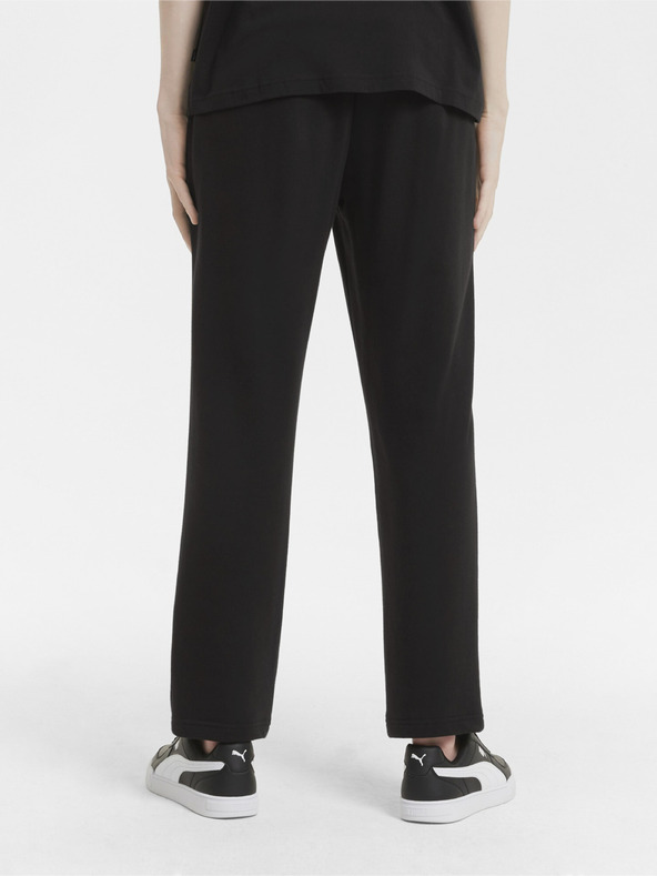 Puma Černé pánské tepláky Puma ESS Logo Pants