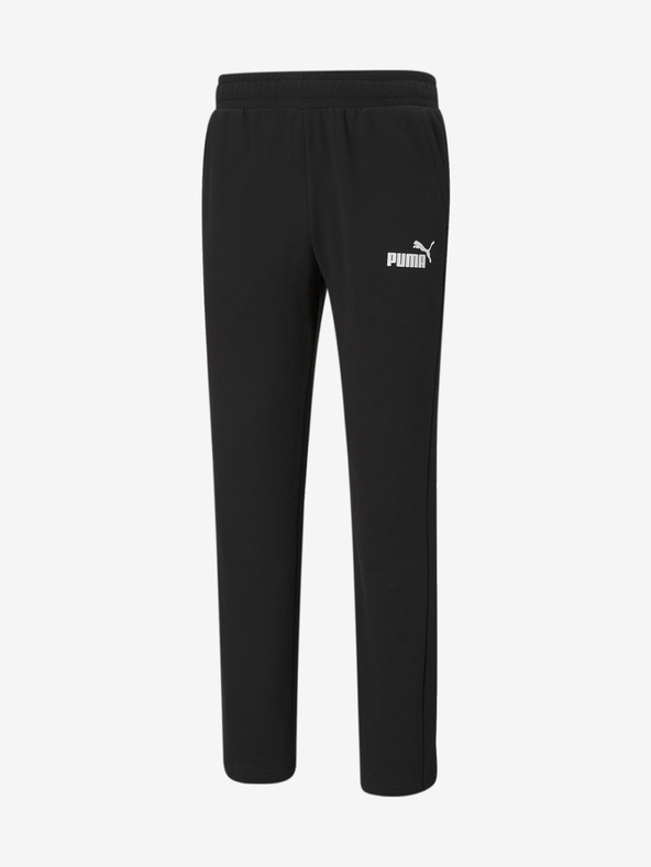 Puma Černé pánské tepláky Puma ESS Logo Pants