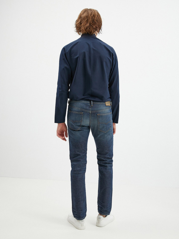 Diesel Tmavě modré pánské slim fit džíny Diesel