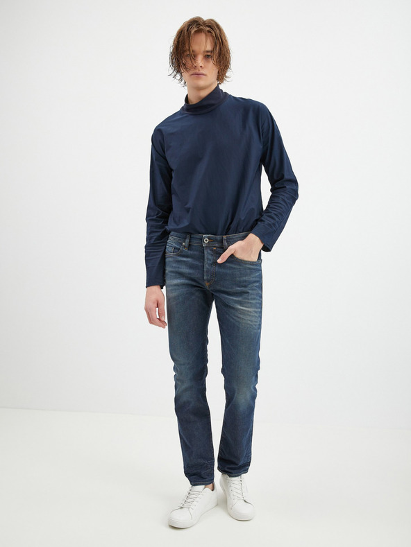 Diesel Tmavě modré pánské slim fit džíny Diesel