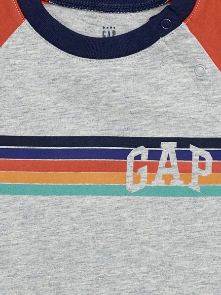 GAP Baby tričko Gap logo raglan GAP