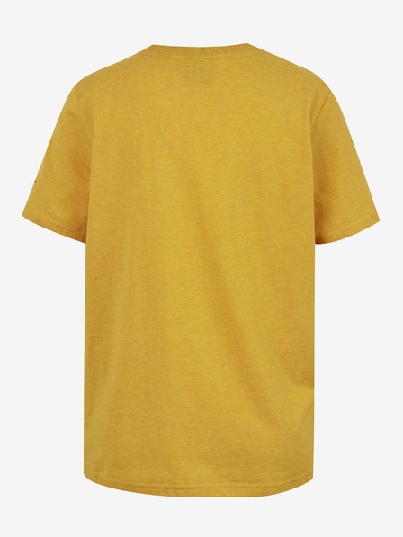 SuperDry Žluté dámské tričko s potiskem Superdry
