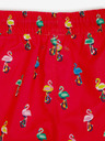 Happy Socks Červené klučičí vzorované plavky Happy Socks