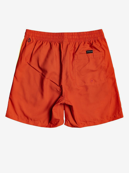 Quiksilver Oranžové klučičí plavky Quiksilver Vert Volley 14