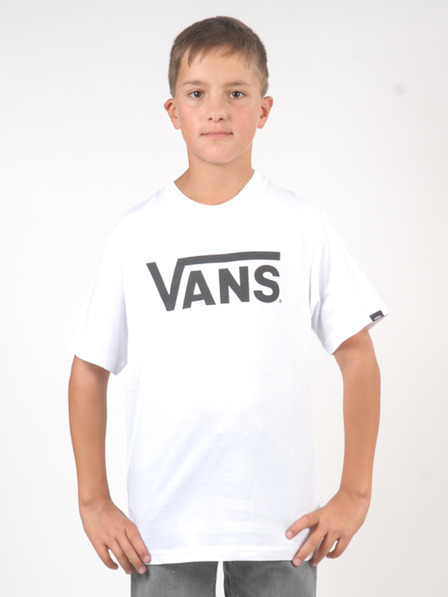 Vans Vans CLASSIC white/black dětské triko s krátkým rukávem - bílá