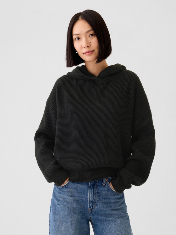 GAP Oversize svetr s kapucí CashSoft