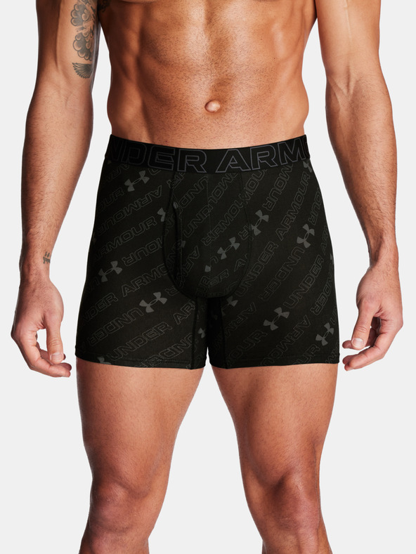Under Armour Pánské boxerky Under Armour M UA Perf Cotton Nov 6in (3ks)