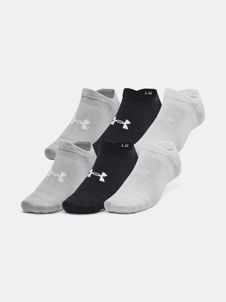 Under Armour Unisexové ponožky Under Armour UA Essential No Show (6 párů)
