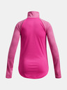 Under Armour Dívčí tričko Under Armour Tech Graphic 1/2 Zip