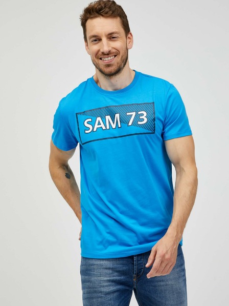 Sam 73 Modré pánské tričko SAM 73 Fenri