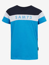Sam 73 Modré klučičí tričko SAM 73 Kallan