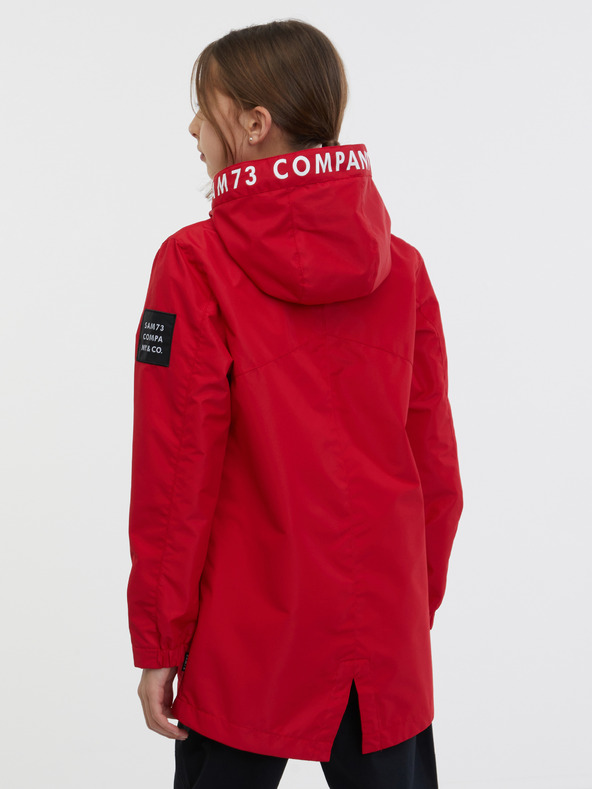 Sam 73 Červená holčičí parka SAM 73 Lilo