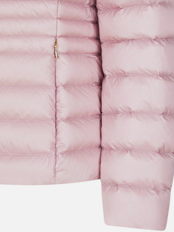 Geox Růžová dámská péřová bunda Geox Jaysen