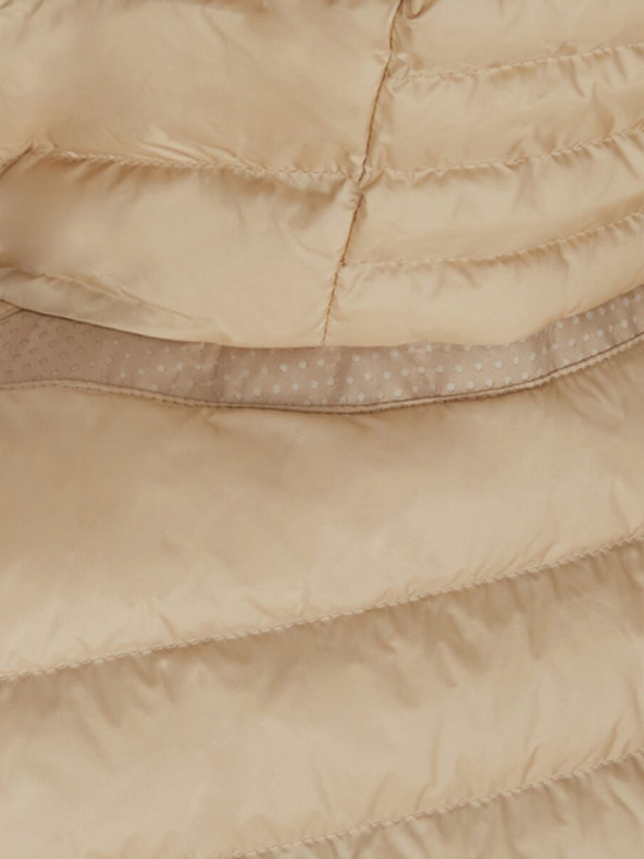 Geox Béžová dámská péřová vesta Geox Jaysen