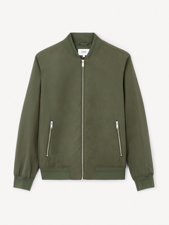 Celio Khaki pánský bomber Celio Jubombe1