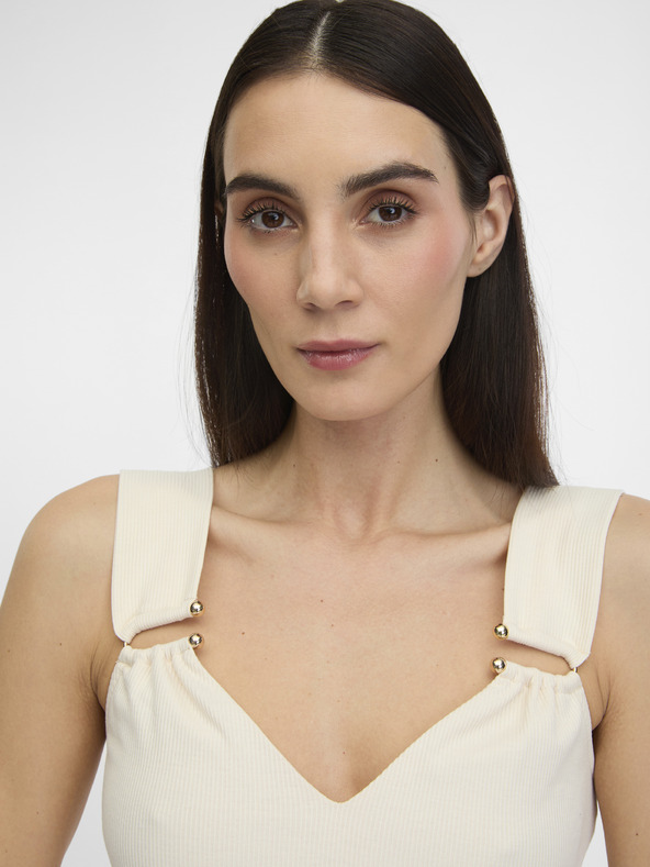 Orsay Krémové dámské tílko ORSAY