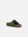 Geox Khaki pánské pantofle Geox Ghita