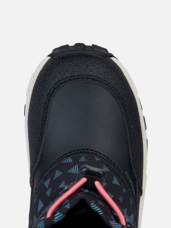 Geox Černá dívčí zimní obuv Geox Himalaya B Ab