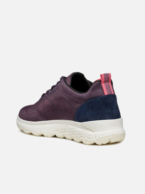 Geox Tmavě fialové dámské tenisky Geox Spherica 4x4 B Abx