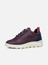 Geox Tmavě fialové dámské tenisky Geox Spherica 4x4 B Abx