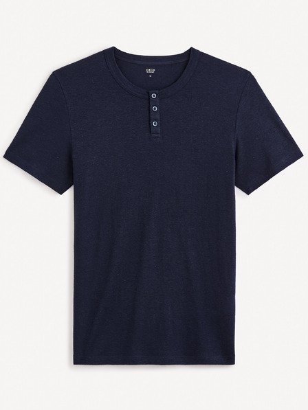 Celio Pánské tričko s knoflíky Celio Geliney