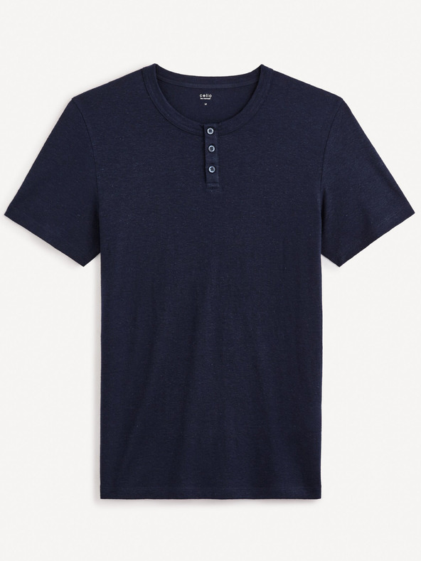 Celio Pánské tričko s knoflíky Celio Geliney