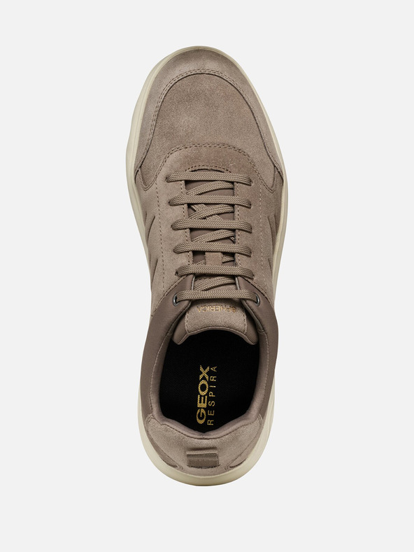 Geox Béžové pánské tenisky Geox Spherica