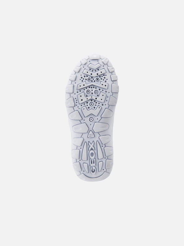 Geox Bílé chlapecké tenisky Geox Crush