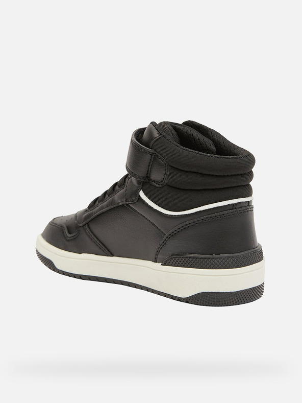 Geox Černé chlapecké tenisky Geox Washiba