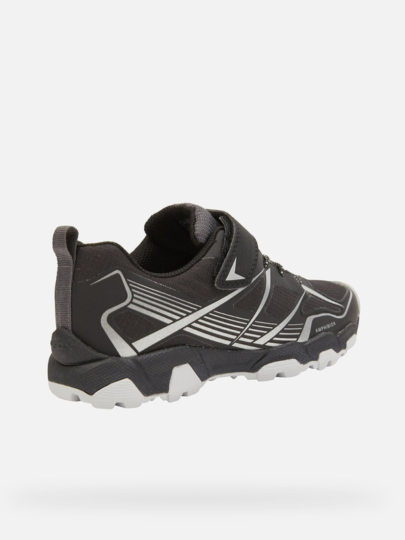 Geox Černé chlapecké tenisky Geox Magnetar B Abx