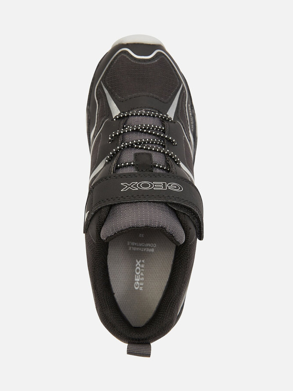 Geox Černé chlapecké tenisky Geox Magnetar B Abx