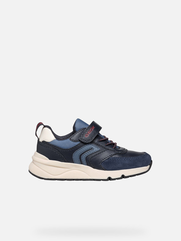 Geox Tmavě modré chlapecké tenisky Geox Rooner Boy