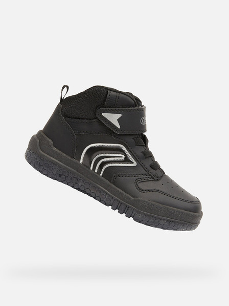 Geox Černé chlapecké tenisky Geox Buzzerlight