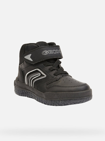 Geox Černé chlapecké tenisky Geox Buzzerlight