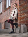 Geox Černá dívčí kotníková obuv Geox Maquinnerns Girl