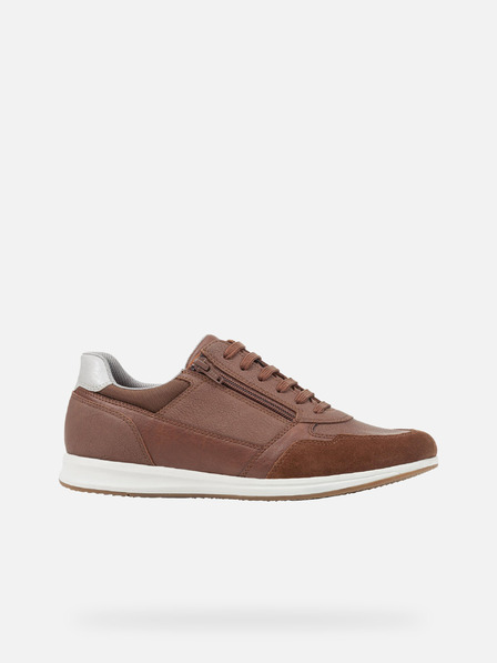 Geox Hnědé pánské tenisky Geox Avery
