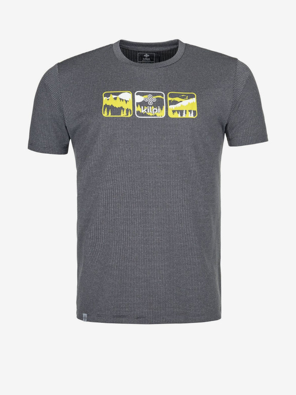 Kilpi Pánské outdoorové tričko Kilpi GIACINTO-M Tmavě šedá