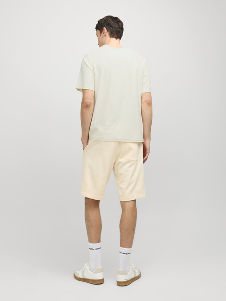 Jack & Jones Béžové pánské tričko Jack & Jones Aruba