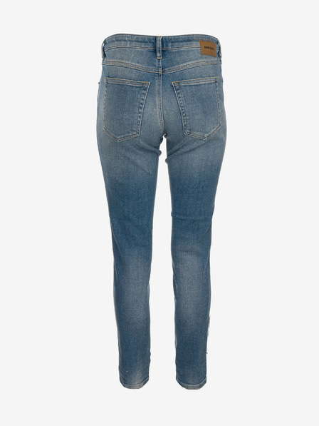 Diesel Modré dámské straight fit džíny Diesel Babhila L