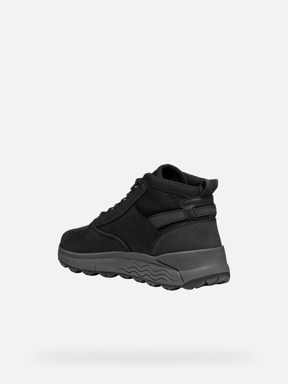 Geox Černá pánská kotníková obuv Geox Spherica 4X4 B ABX